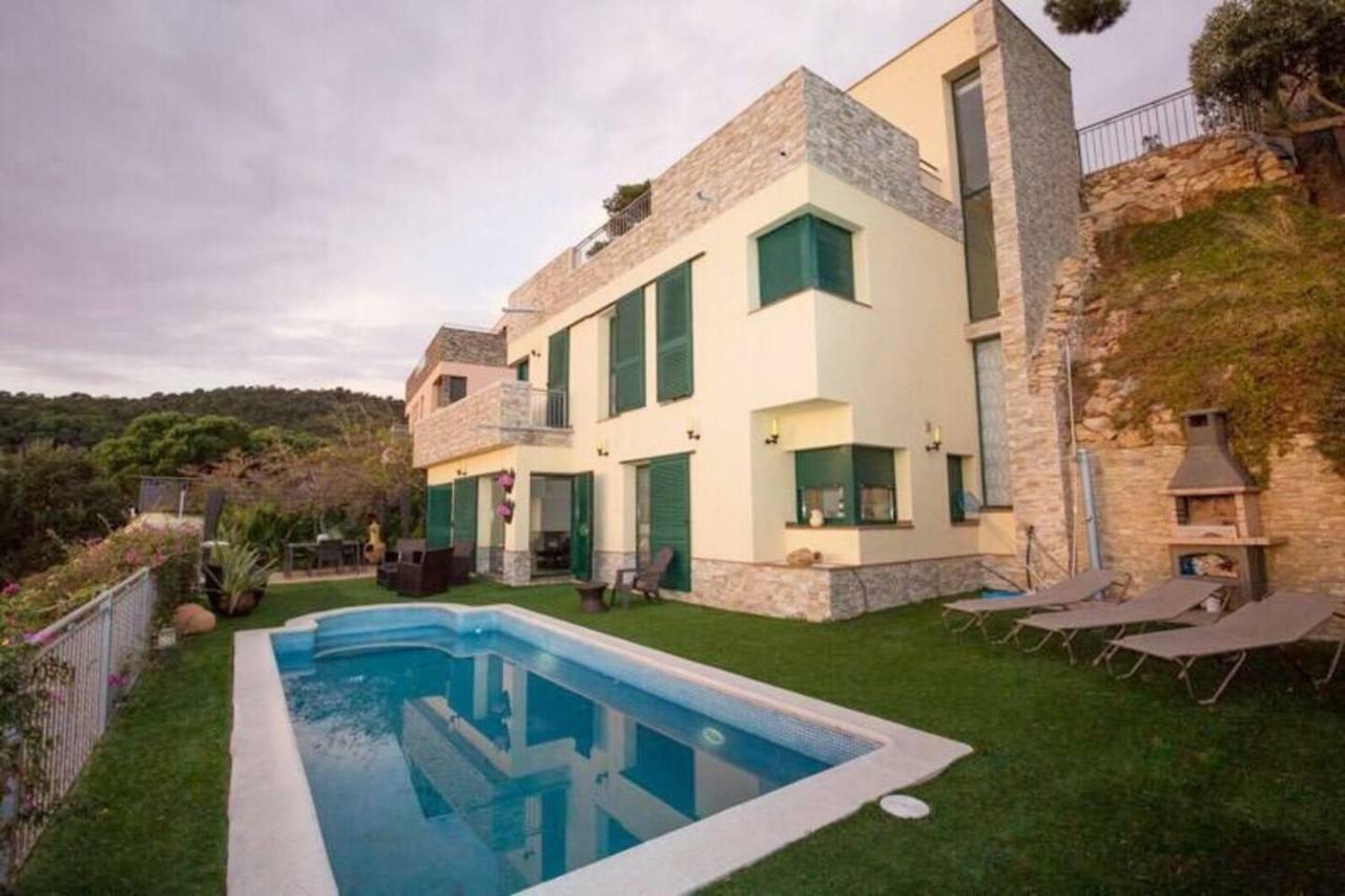 Luxury Villa Vista Del Mar Lloret de Mar Luaran gambar