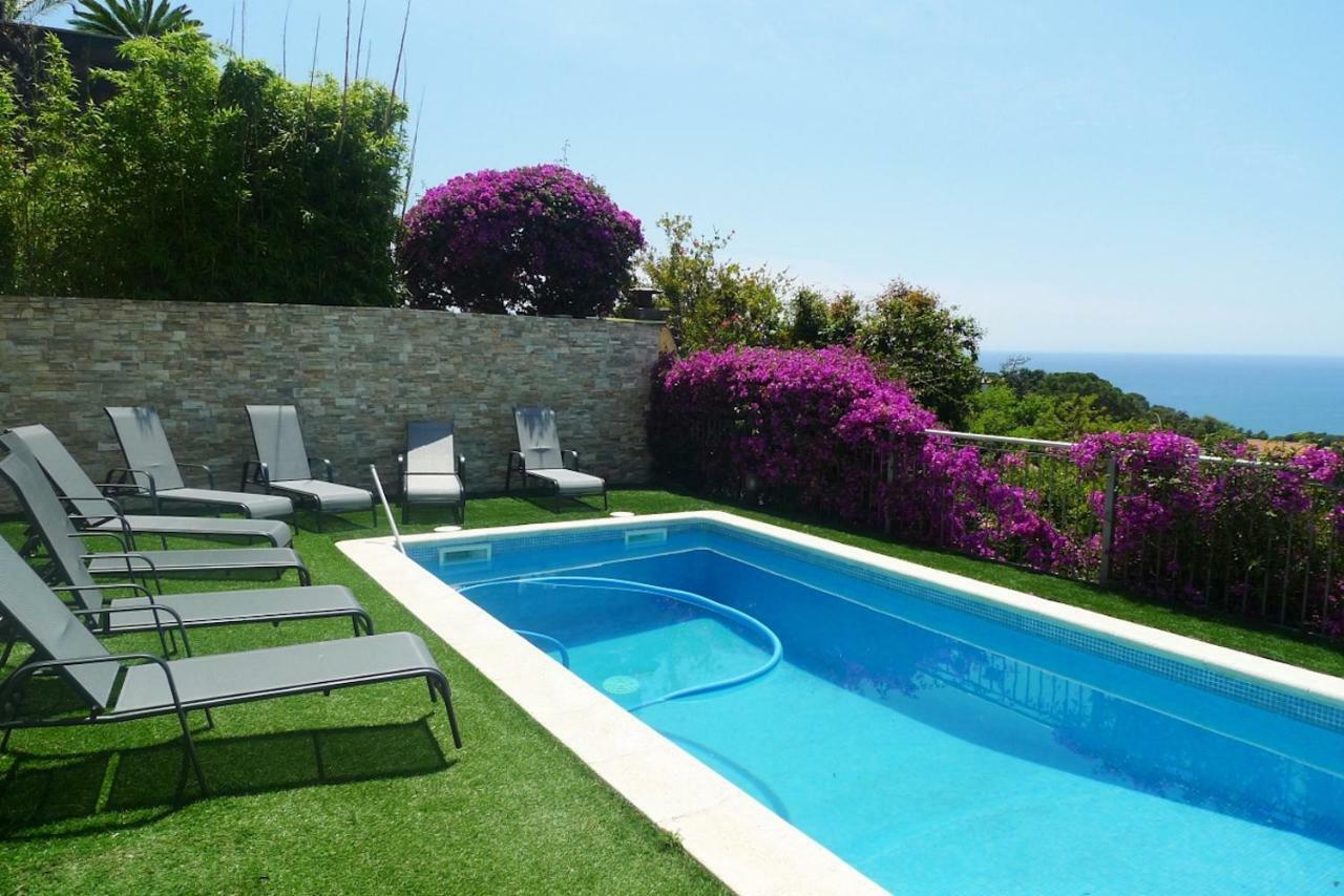 Luxury Villa Vista Del Mar Lloret de Mar Luaran gambar